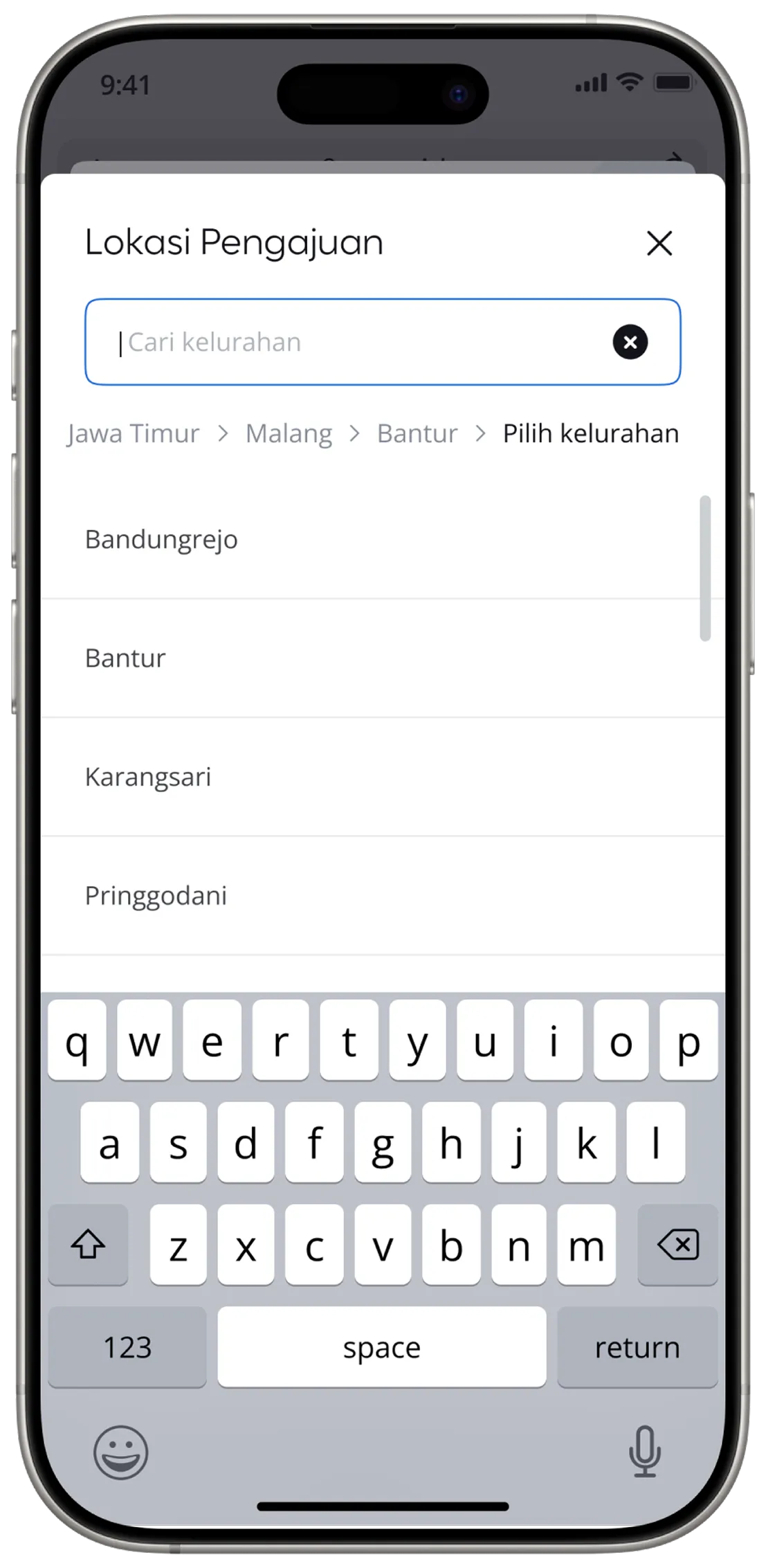 Progressive stepper mock up